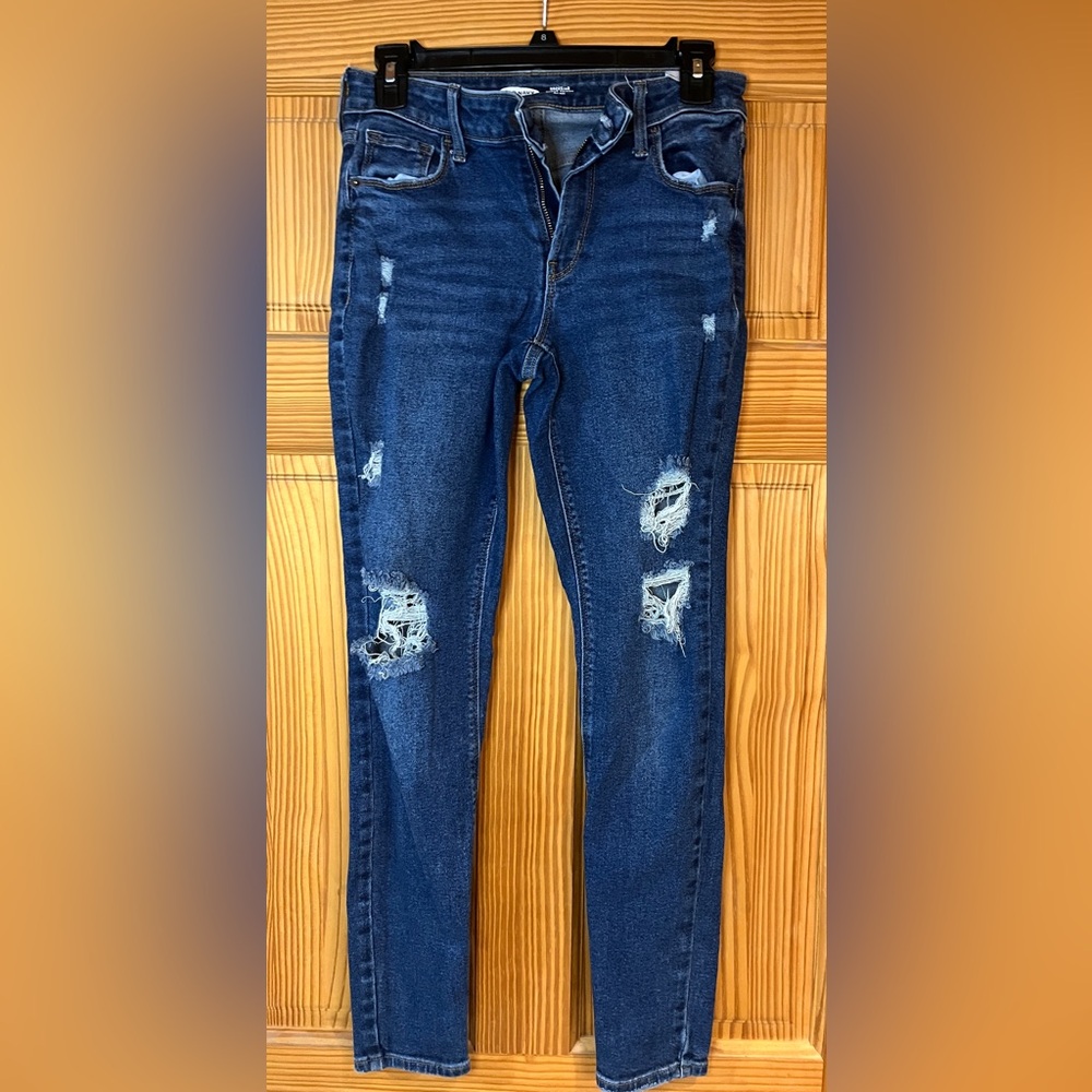 Old Navy Rockstar Super Skinny Jeans Medium Rise